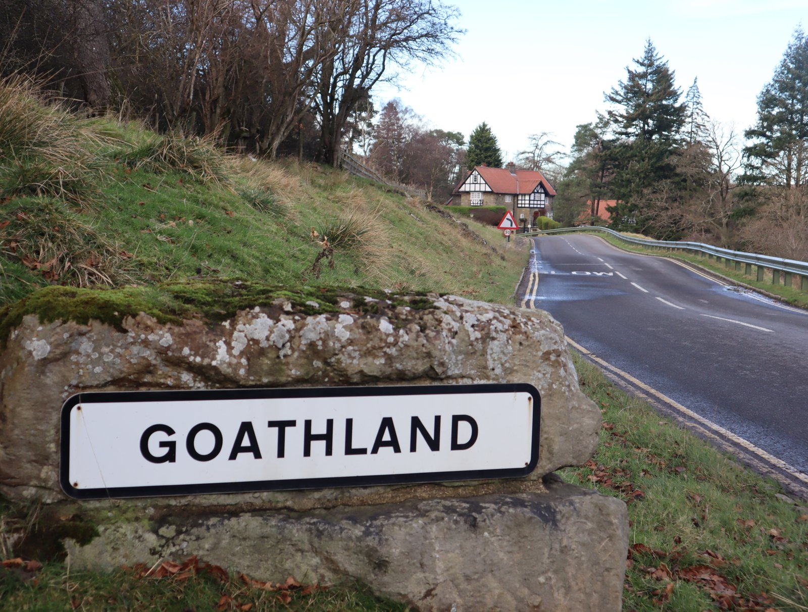 Goathland Road Sign